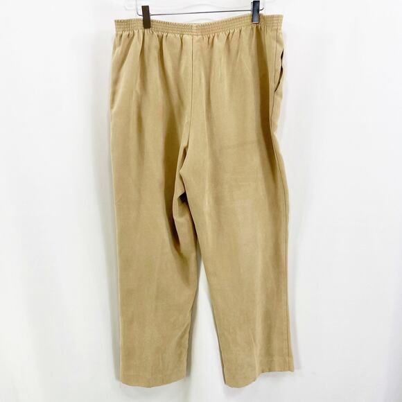 ALFRED DUNNER Tan Gartered Trouser - Picture 5 of 10